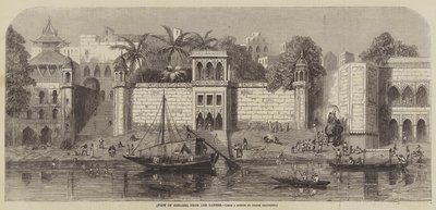 View of Benares, from the Ganges by A. Soltykoff